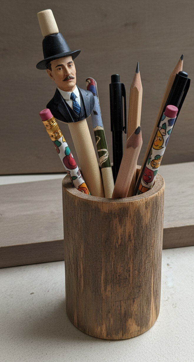 Lapiceros personalizados elaborados en madera